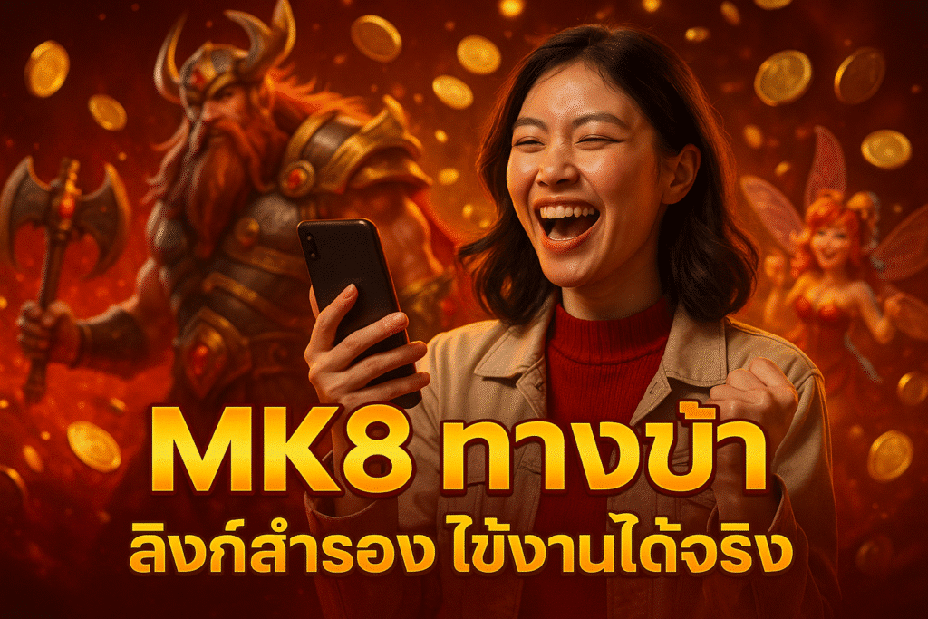 MK8 ทางเข้า ลิงก์สำรองใช้งานได้จริง