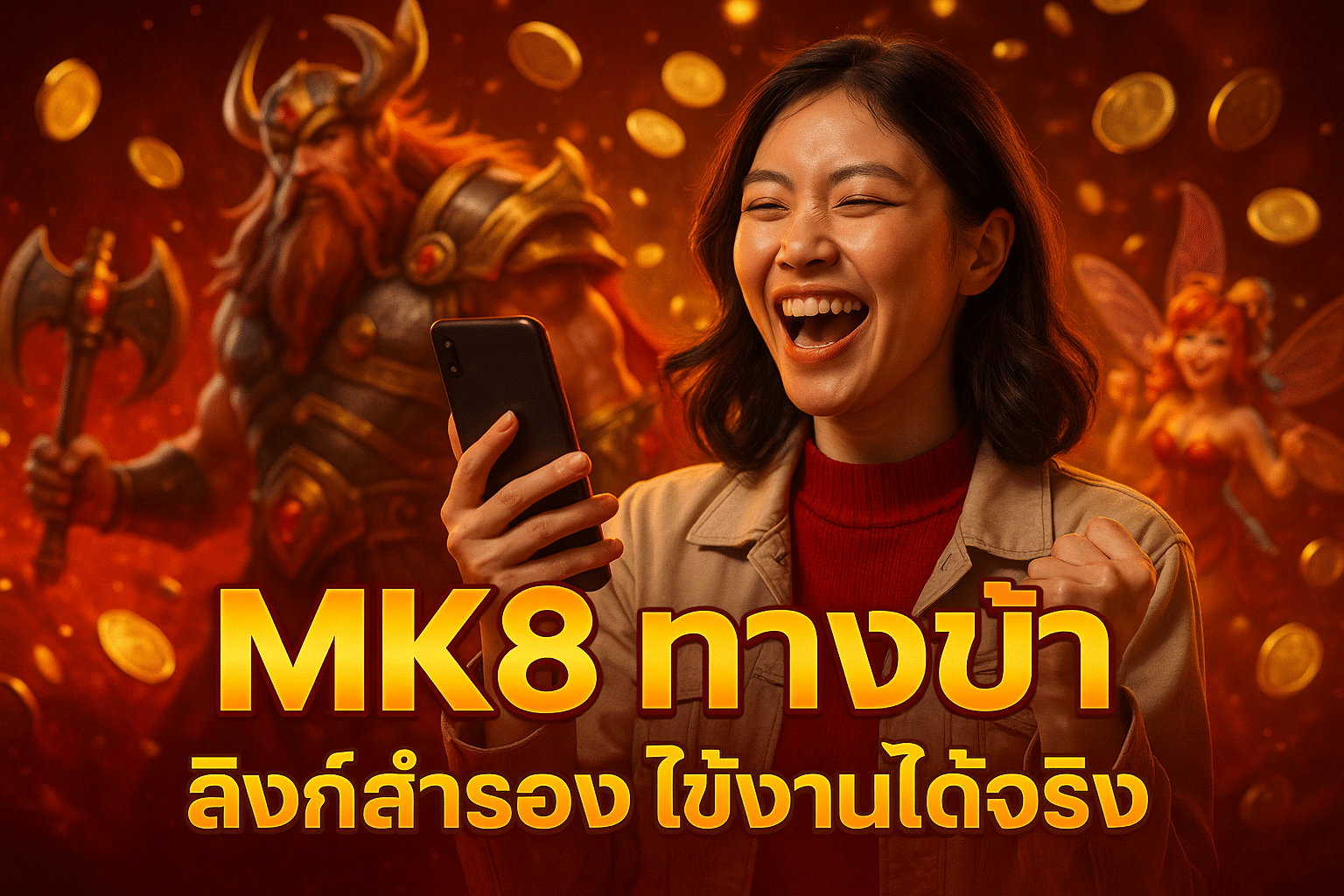 MK8 ทางเข้า ลิงก์สำรองใช้งานได้จริง