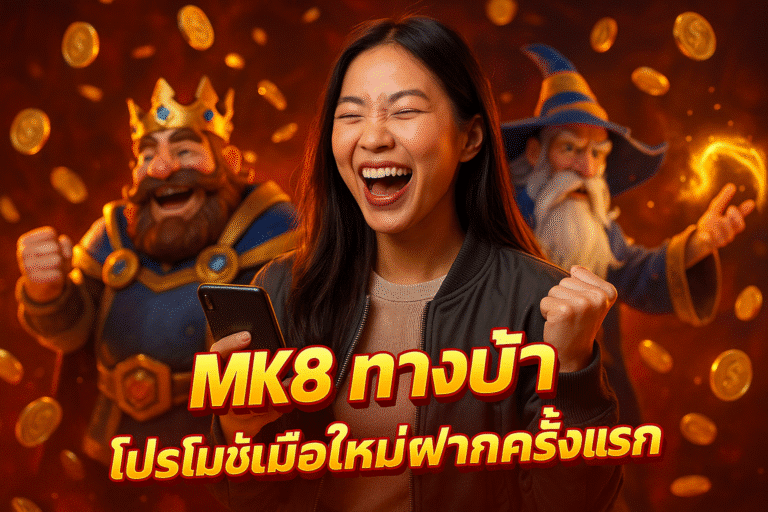 MK8 ทางเข้า โปรโมชั่นมือใหม่ฝากครั้งแรก
