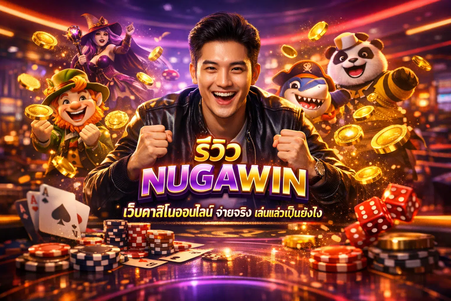 รีวิว NUGAWIN เว็บคาสิโนออนไลน์ จ่ายจริง เล่นแล้วเป็นยังไง