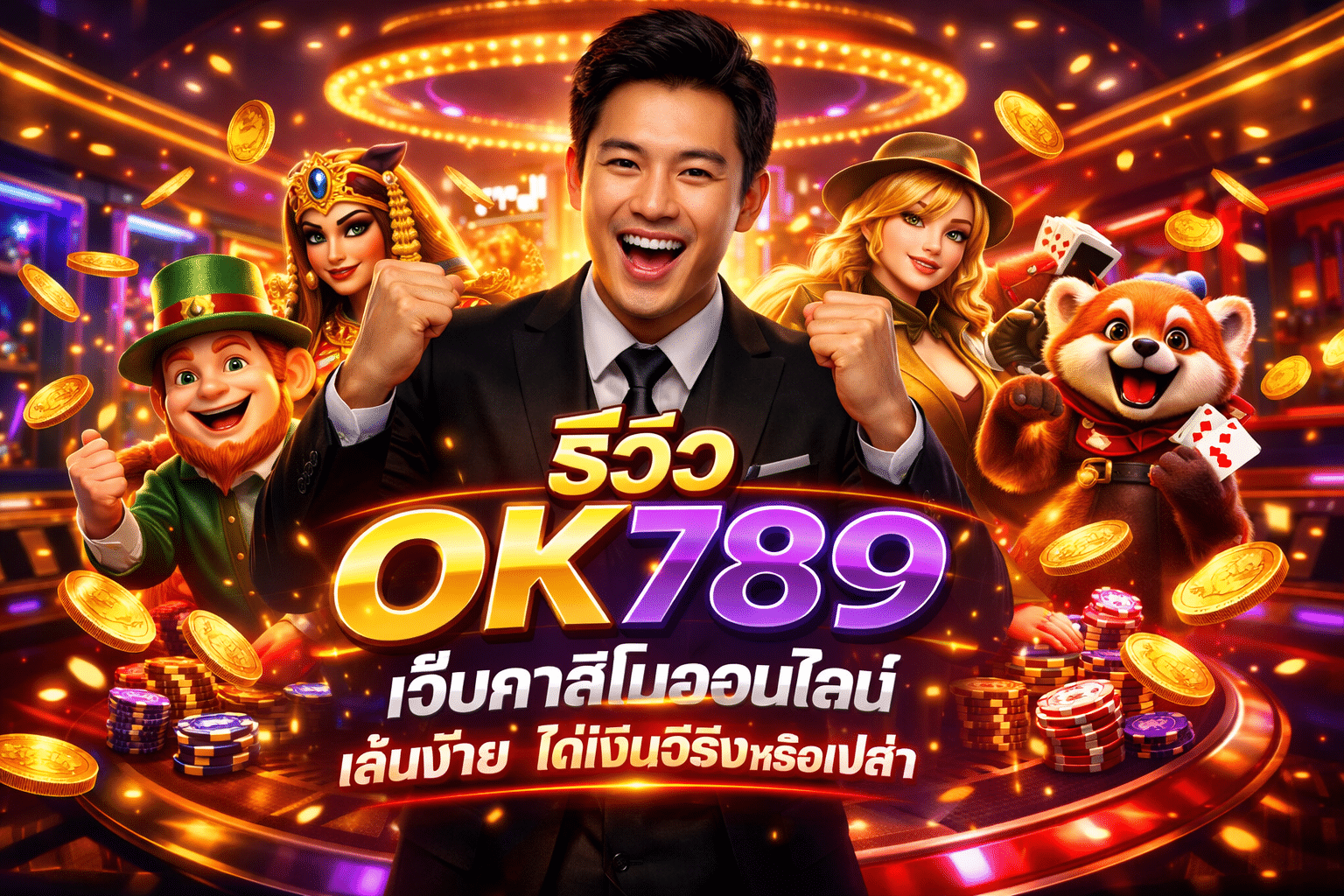 รีวิว OK789 เว็บคาสิโนออนไลน์ เล่นง่าย ได้เงินจริงหรือเปล่า