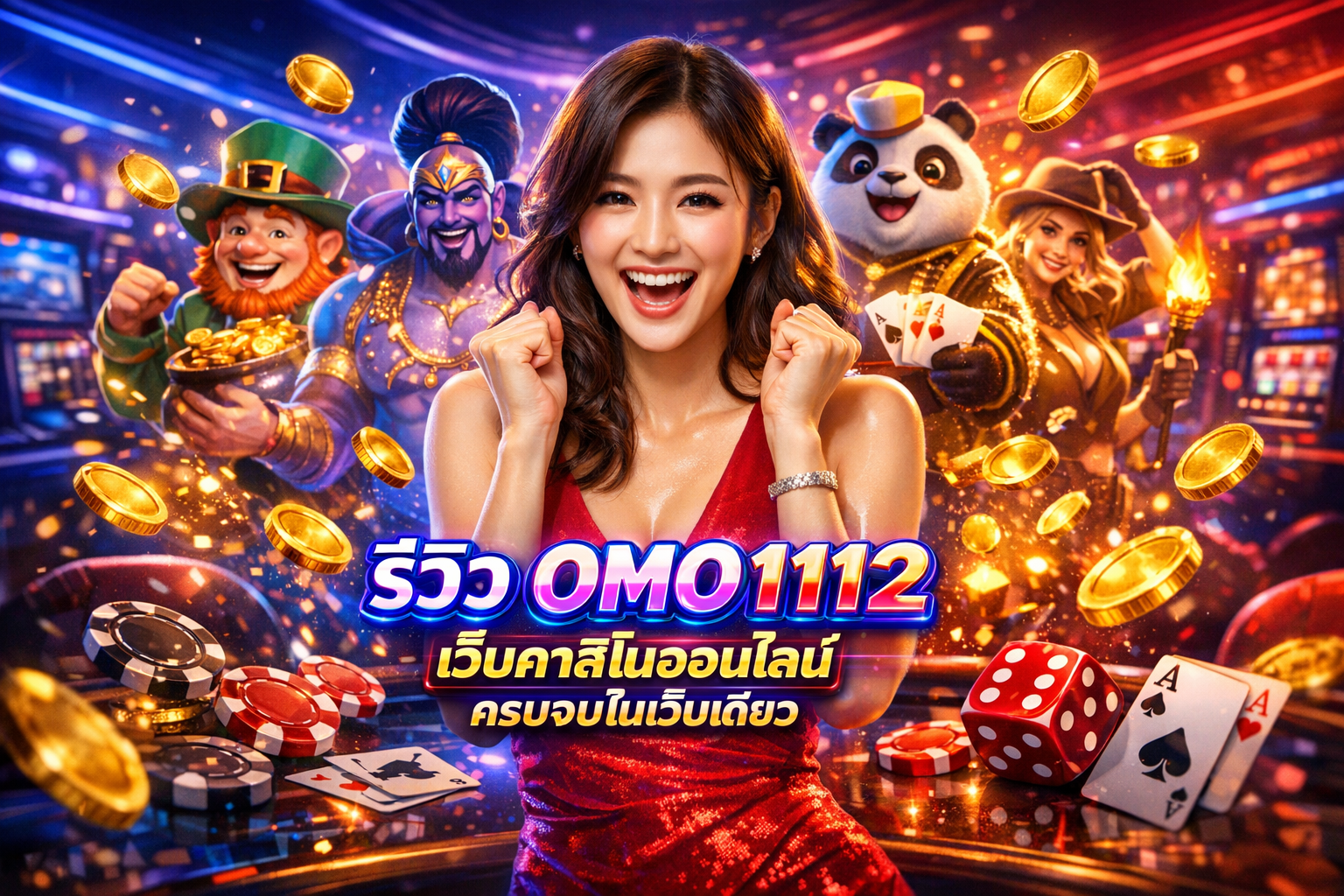 รีวิว OMO1112 เว็บคาสิโนออนไลน์ ครบจบในเว็บเดียว